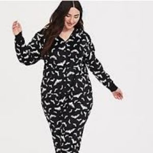 Torrid Bat Print Onesie